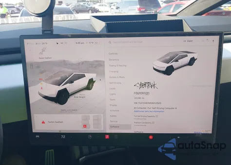 2024 Tesla Cybertruck All-Wheel Drive z USA, uszkodzony, nr VIN 7G2CEHED6RA010503